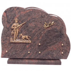 plaque-forme-biseautee-sur-socle-bronze-chasseur 199.00 €